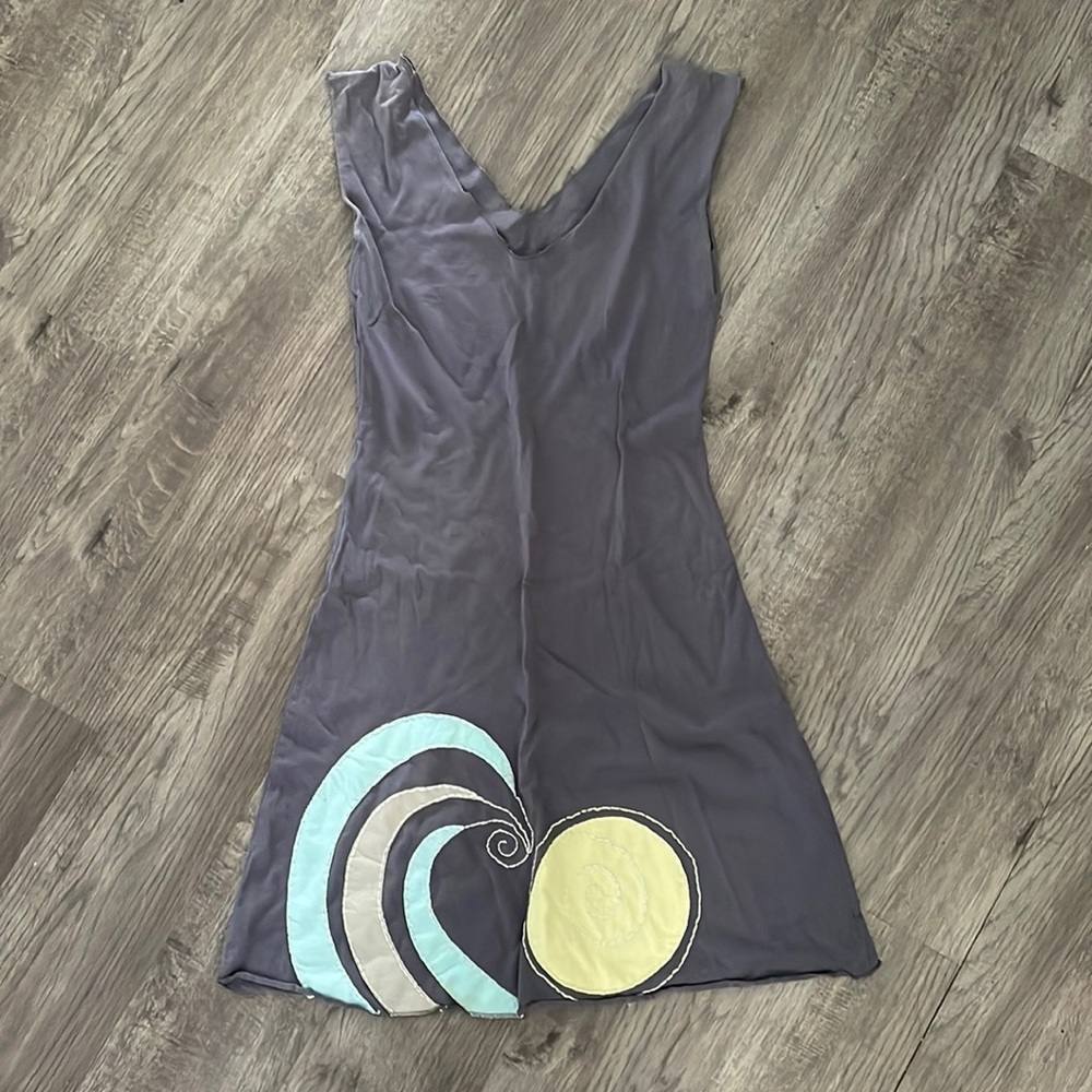 Synergy organic appliqué dress S